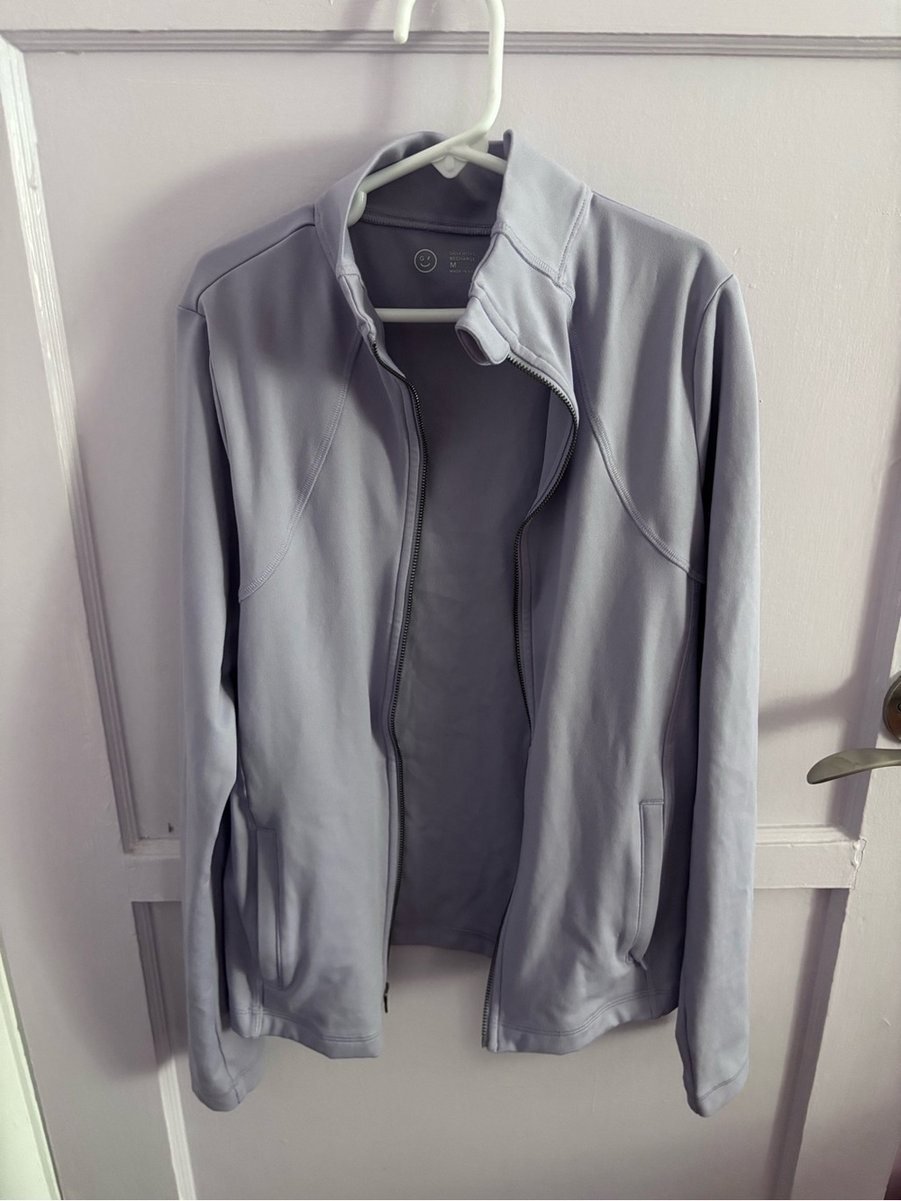 Gilly Hicks Light Gray Full-Zip women’s Jacket